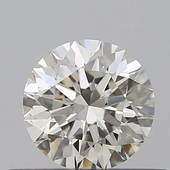 0.32ct Round Natural Diamond (Colour I, Clarity SI1, Cut EX, HRD Certified)