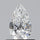 0.51ct Pear Natural Diamond (Colour D, Clarity FL, GIA Certified)